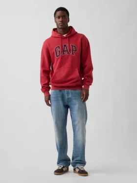 Adult Vintagesoft Relaxed Logo Hoodie