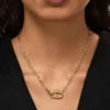 Ana Luisa Blake Large Gold Chain Necklace