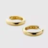 Ana Luisa Giulia Medium Hoop Earrings
