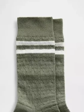 Argyle Varsity Crew Socks
