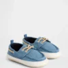 Baby Denim Boat Shoes