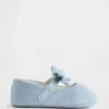 Baby Denim Bow Mary Jane Shoes