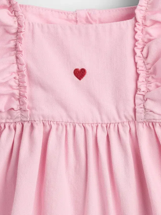 Baby Denim Heart Dress