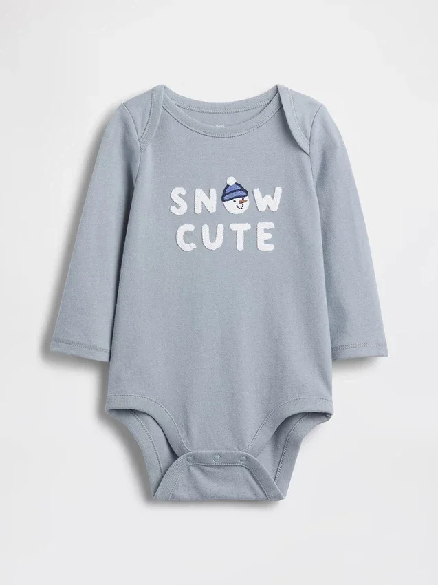 Baby First Favorites Organic Cotton Graphic Bodysuit