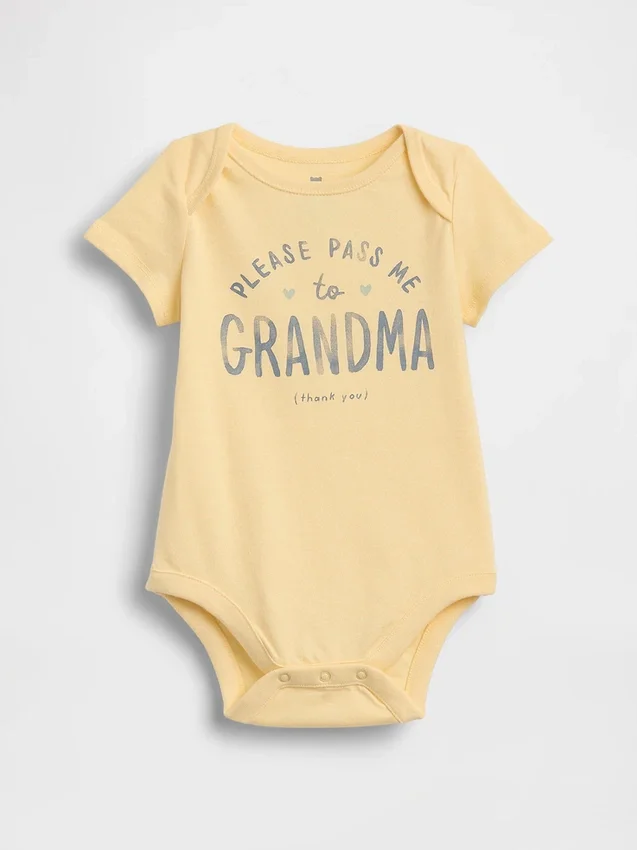 Baby First Favorites Organic Cotton Graphic Bodysuit