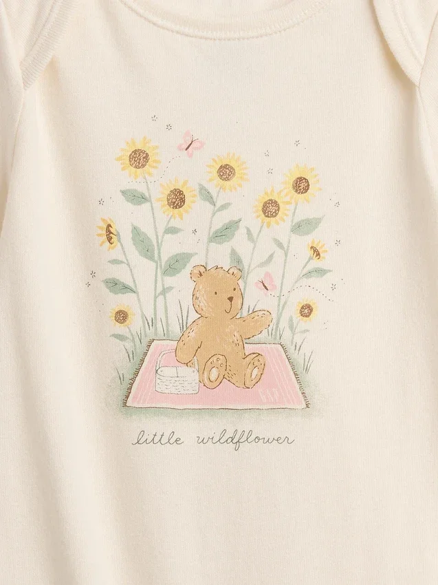 Baby First Favorites Organic Cotton Graphic Bodysuit
