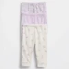 Baby First Favorites Organic Cotton Pull-On Pants (3-Pack)