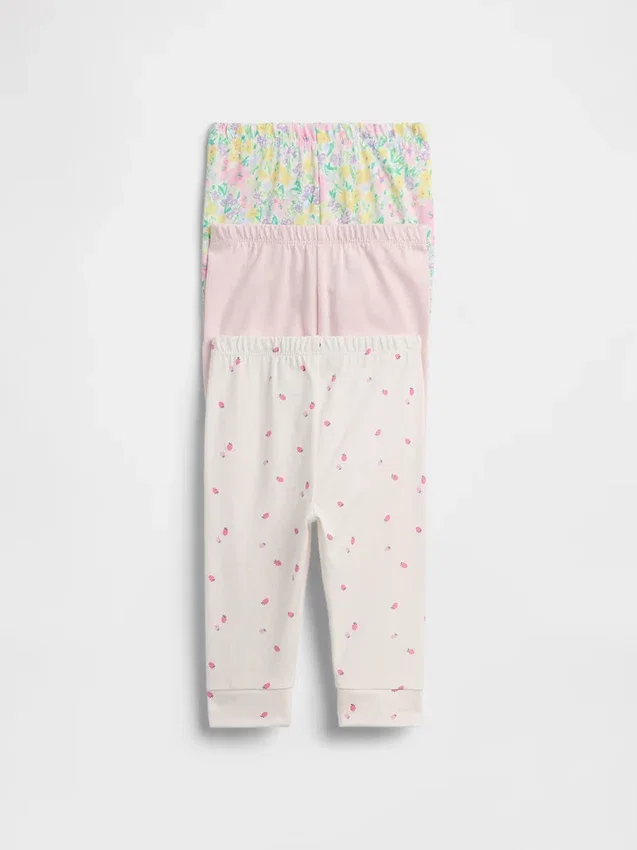 Baby First Favorites Organic Cotton Pull-On Pants (Multi-Pack)