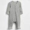 Baby First Favorites Tinyrib Footed One-Piece