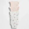 Baby First Favorites Tinyrib Ruffle Bodysuit (3-Pack)