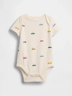 Baby Organic Cotton Print Bodysuit
