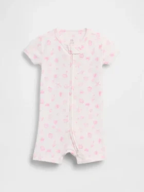 Baby Organic Cotton Shorty One-Piece