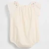Baby Smocked Floral Bodysuit