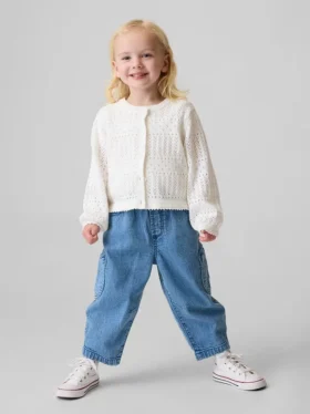Baby & Toddler Brannan Bear Pocket Pull-On Barrel Jeans