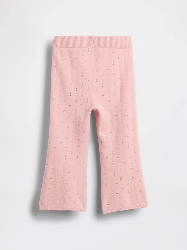 Baby & Toddler Cashsoft Pointelle Flare Pants