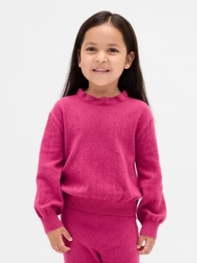 Baby & Toddler Cashsoft Pointelle Sweater