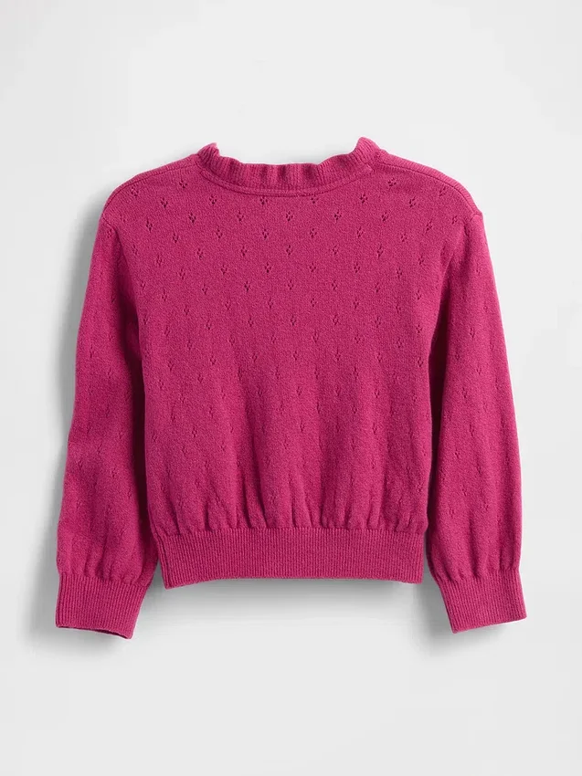 Baby & Toddler Cashsoft Pointelle Sweater