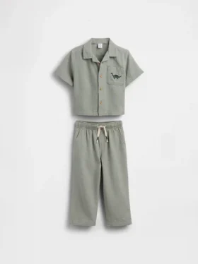 Baby & Toddler Cotton Gauze Outfit Set