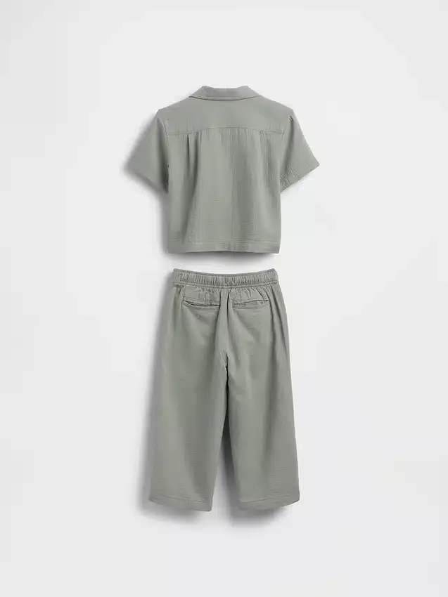 Baby & Toddler Cotton Gauze Outfit Set