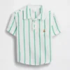 Baby & Toddler Cotton Gauze Print Polo Shirt