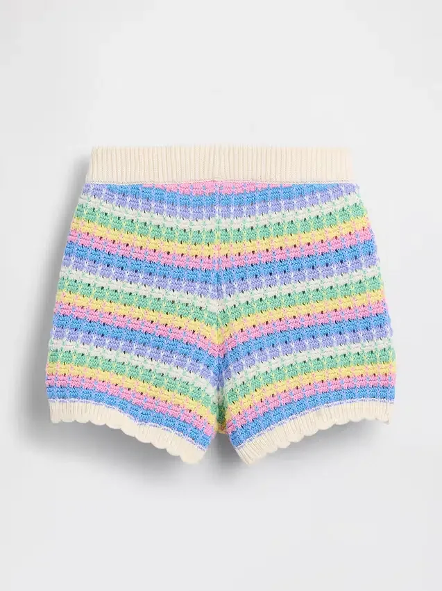 Baby & Toddler Crochet Pull-On Shorts