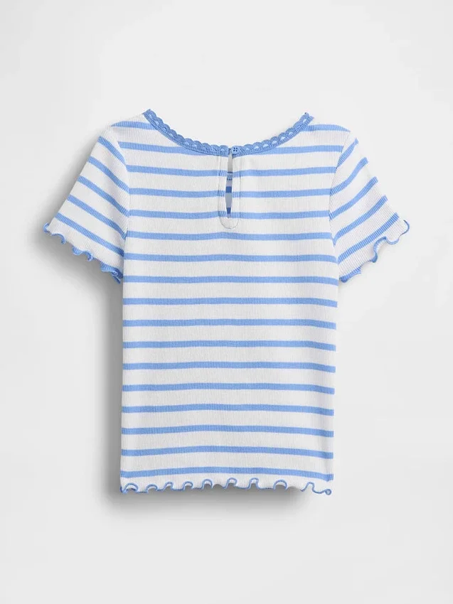 Baby & Toddler Embroidered Rib T-Shirt