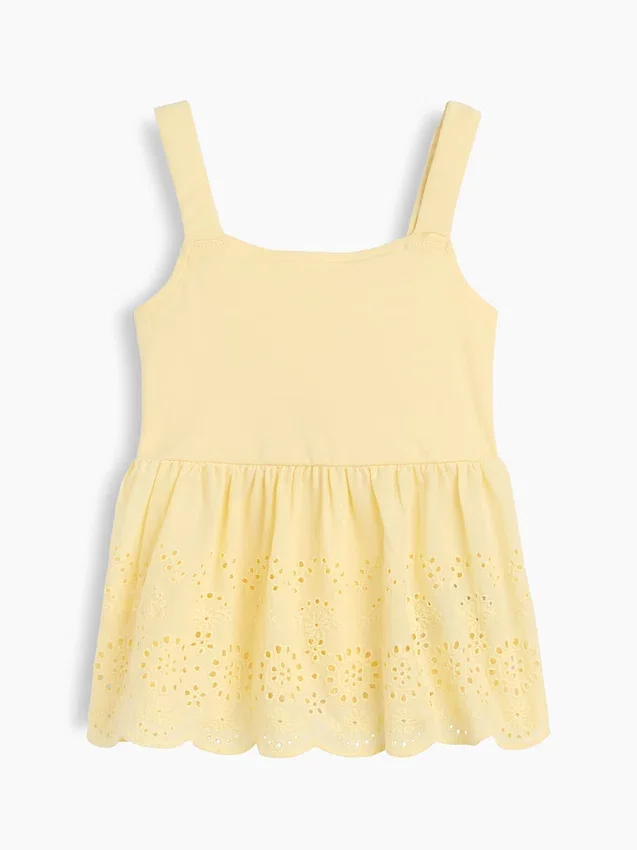 Baby & Toddler Eyelet Hem Top