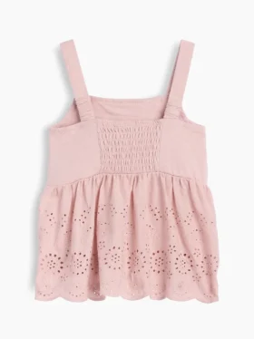Baby & Toddler Eyelet Hem Top