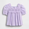 Baby & Toddler Eyelet Top