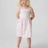 Baby & Toddler Mixed Media Apron Dress