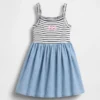 Baby & Toddler Mixed Media Apron Dress