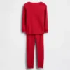 Baby & Toddler Organic Brushed Cotton Henley Pj Set