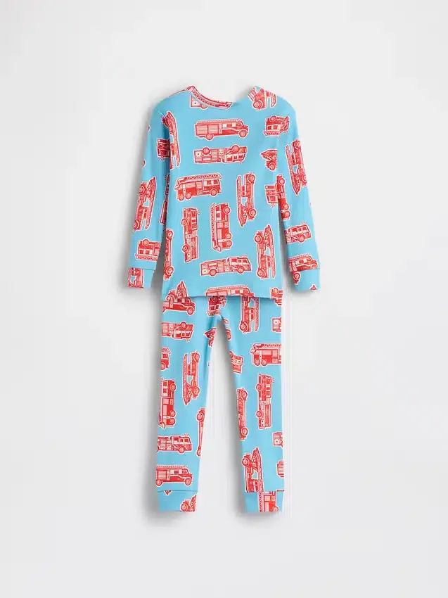 Baby & Toddler Organic Brushed Cotton Pj Set