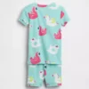 Baby & Toddler Organic Brushed Cotton Pool Float Pj Short Set