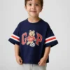Baby & Toddler Oversized Brannan Bear Varsity Graphic Logo T-Shirt