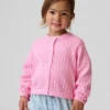 Baby & Toddler Pointelle Cardigan Sweater