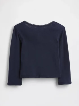 Baby & Toddler Pointelle Henley Top