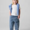 Baby & Toddler Pull-On Barrel Jeans