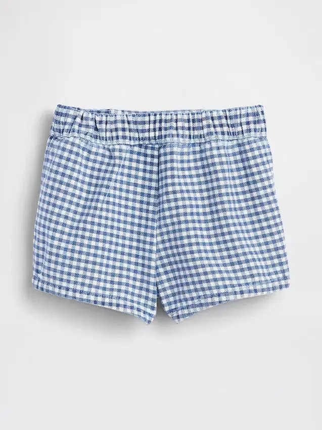 Baby & Toddler Sailor Gingham Denim Pull-On Shorts