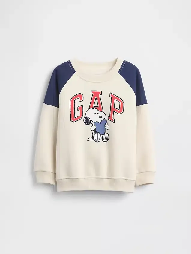 Baby & Toddler Snoopy Logo Raglan Sweatshirt