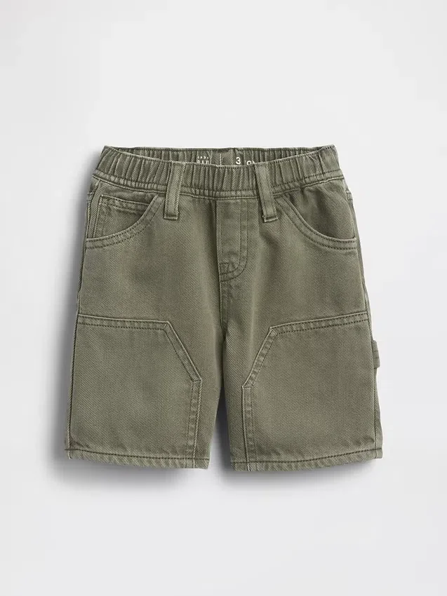 Baby & Toddler Ultrasoft Denim Pull-On Carpenter Shorts