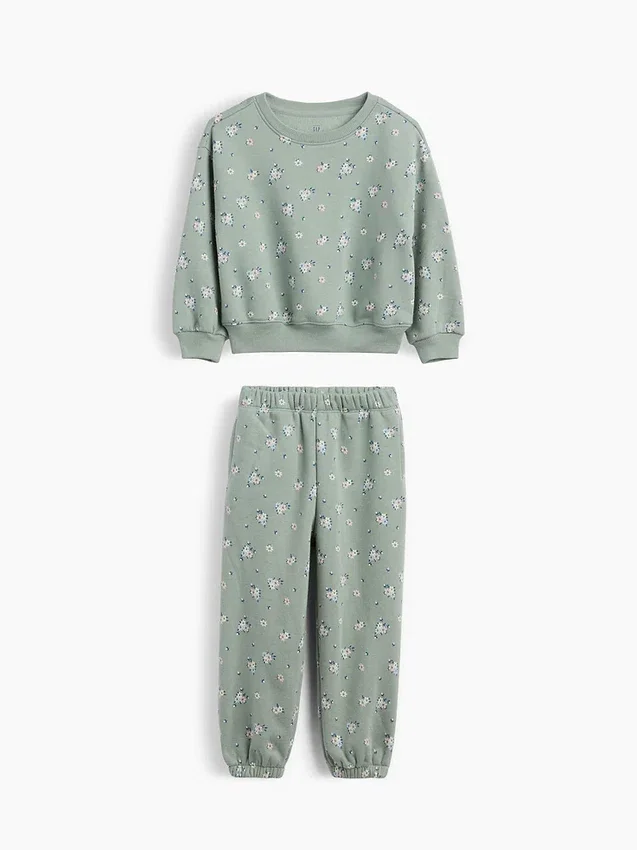 Baby & Toddler Vintagesoft Floral Sweat Set