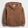 Baby & Toddler Waffle Zip Hoodie