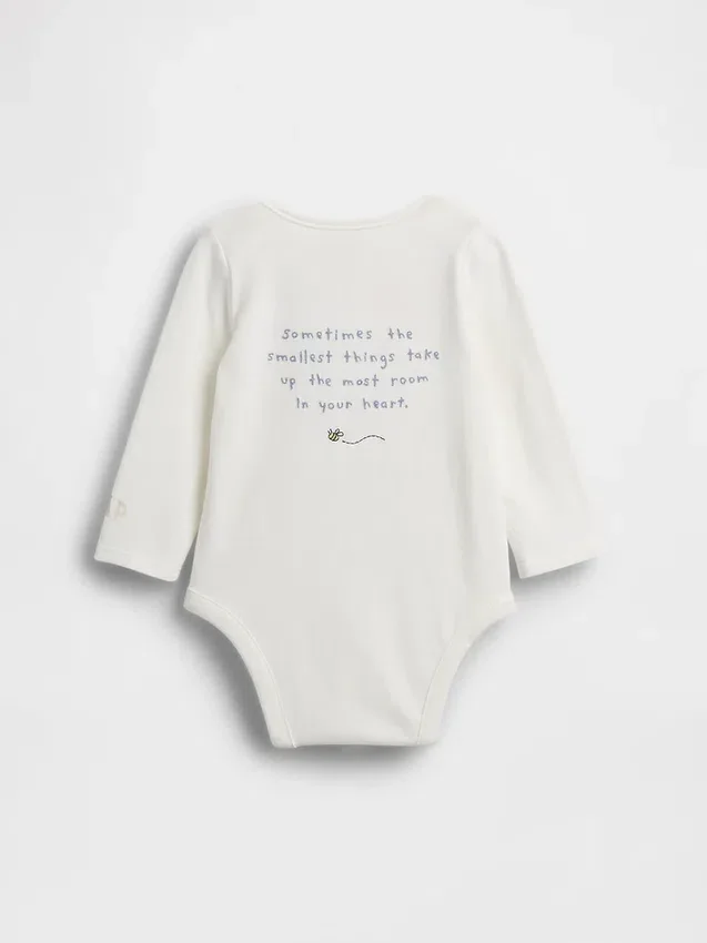Baby Winnie the Pooh Organic Cotton Bodysuit