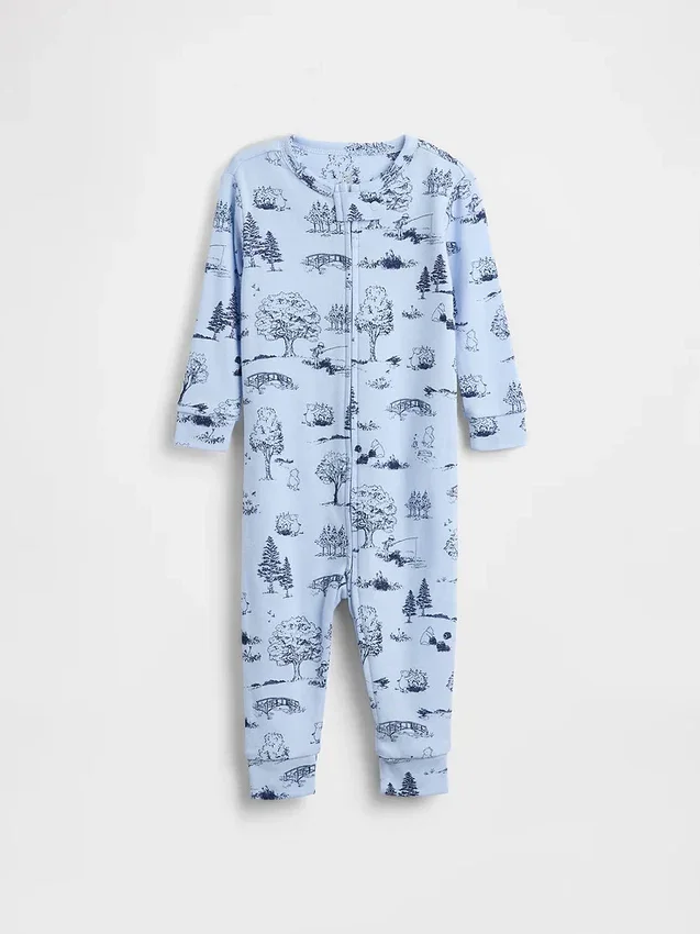 Baby Winnie the Pooh Organic Cotton One-Piece