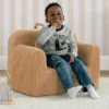 Babygap Ribbed Velour Logo Foam Chair