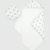 Bamboo Little Elephant Hooded Towel Set