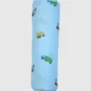 Bamboo Little Trucks Swaddle