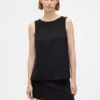 Boatneck Shell Tank Top