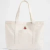 Brannan Bear Logo Denim Tote Bag